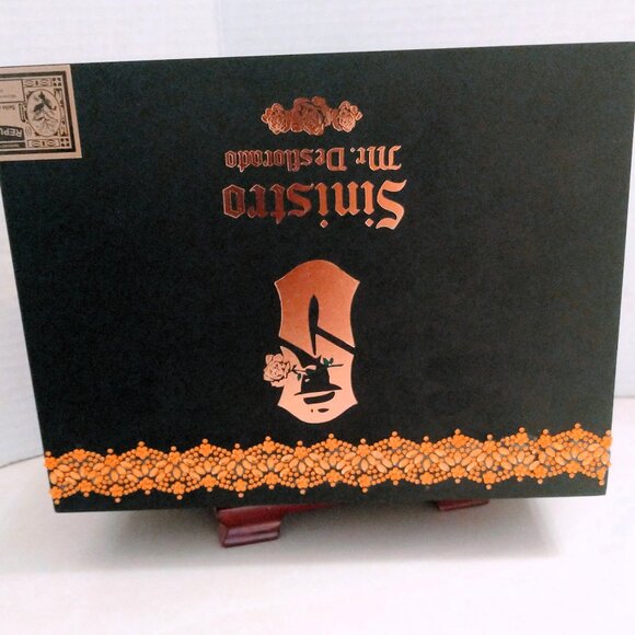 Suenos de Saundra Upcycled, EXTREMELY RARE, Sinistro Cigar Box, Accent - Picture 5 of 10